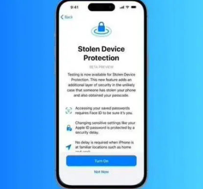 鹤山苹果授权维修店分享被盗设备保护功能开启方法 